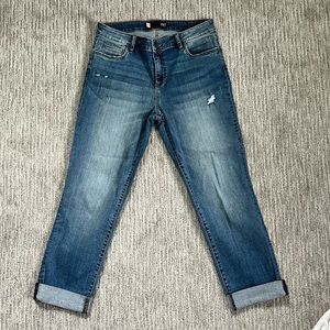 KUT from the kloth cropped jeans size 10